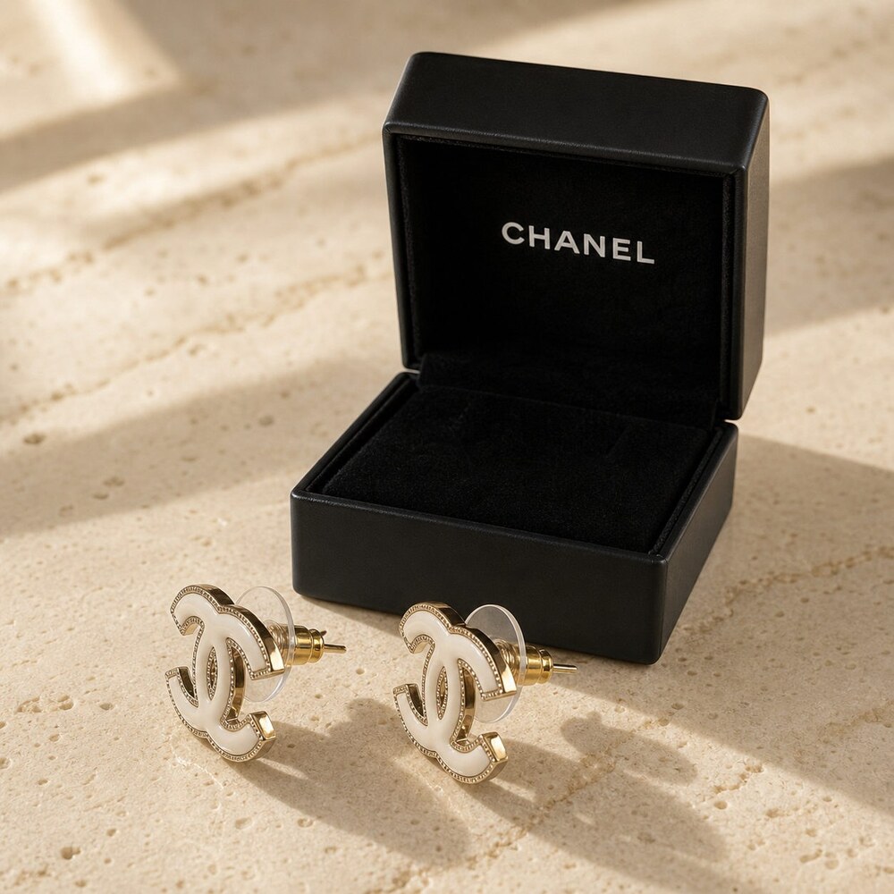 CHANEL Classic Parisian Earrings Style 37 | New with Box - Picture 6 of 9